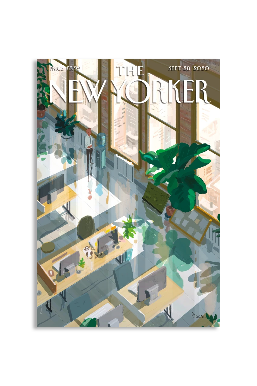 Akustikbillede med The NewYorker-motiv nr. 13