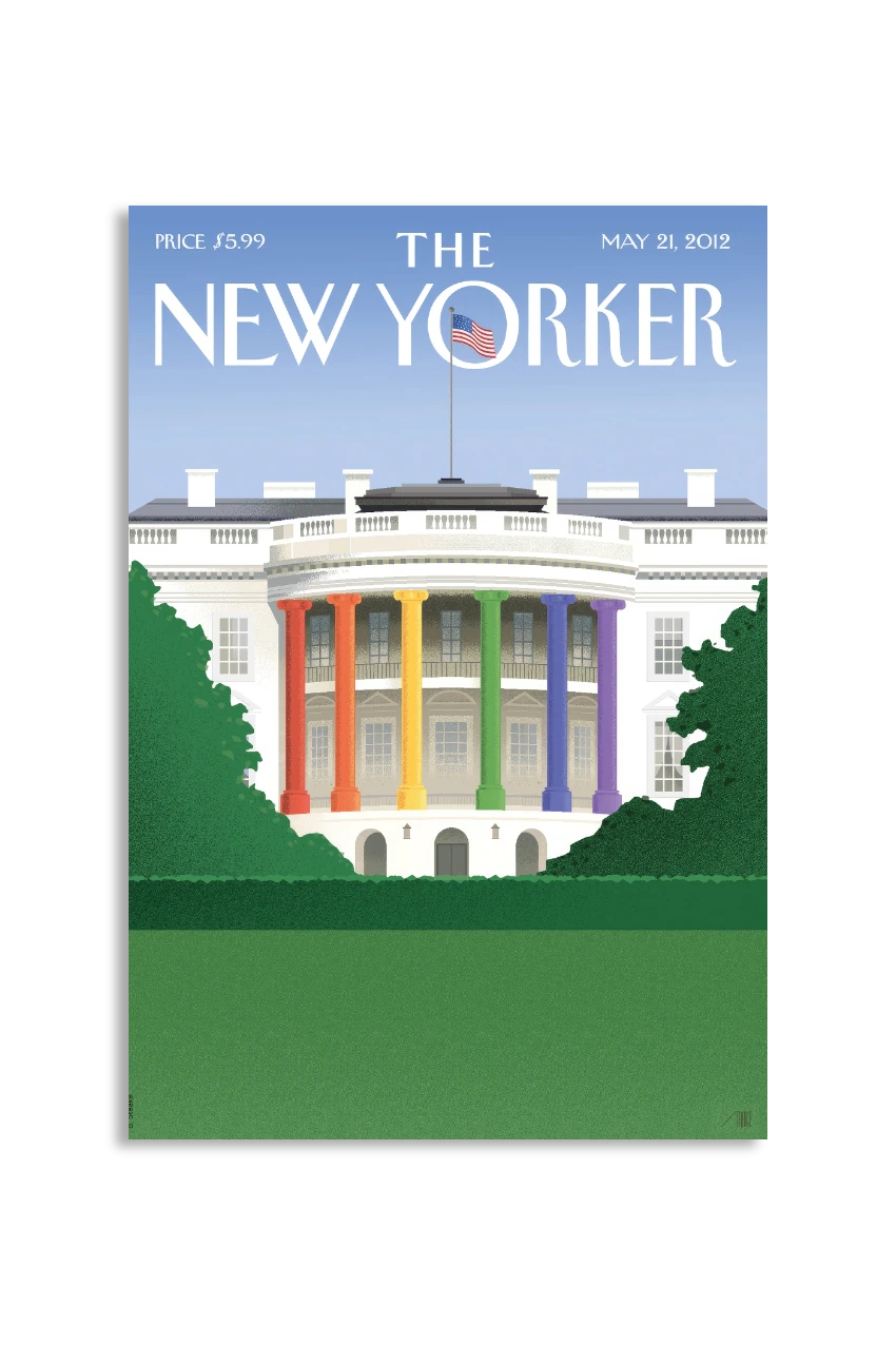 Akustikbillede med The NewYorker-motiv nr. 38