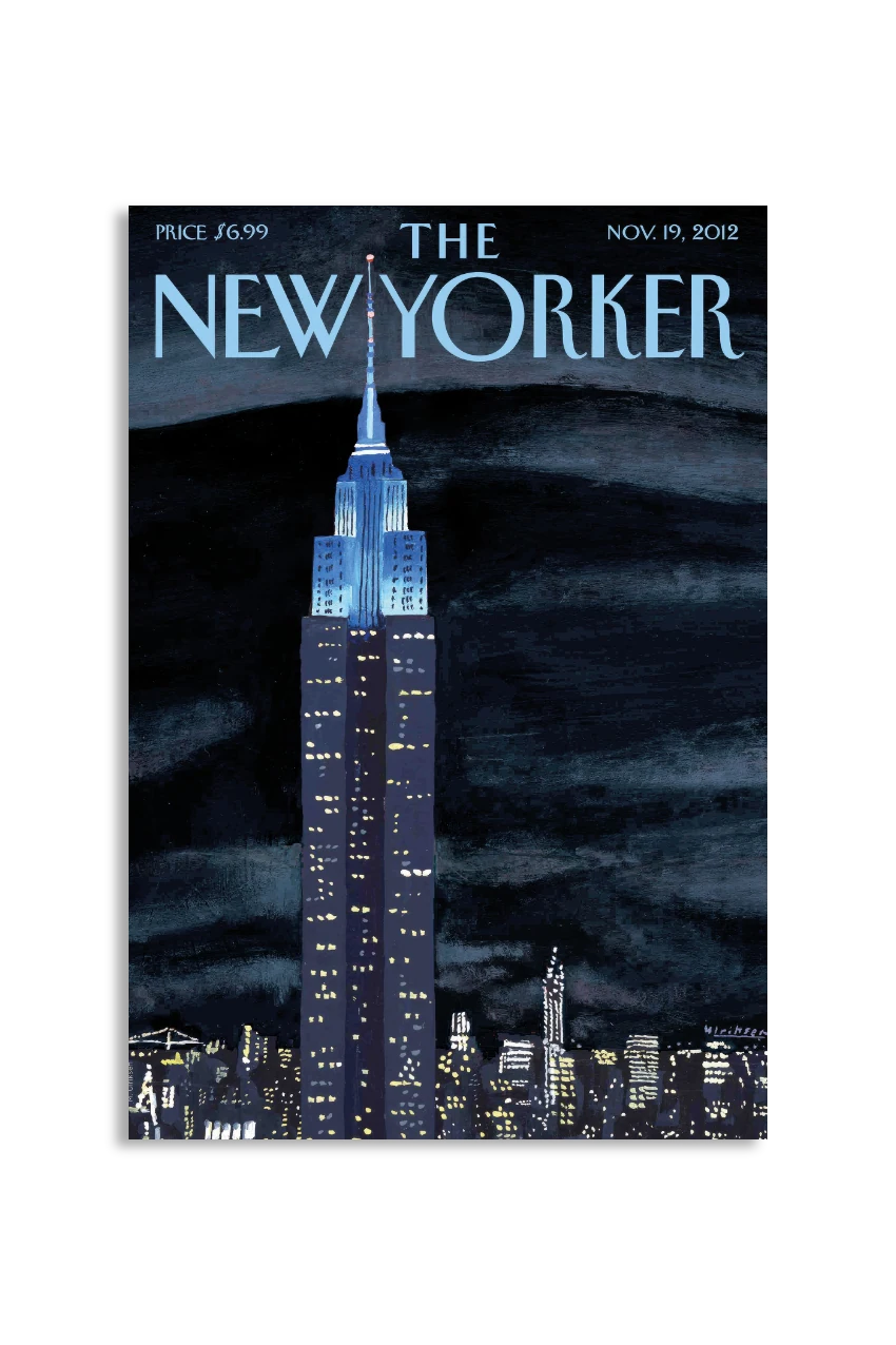 Akustikbillede med The NewYorker-motiv nr. 40