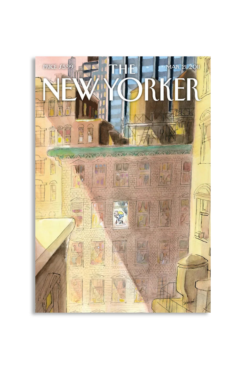 Akustikbillede med The NewYorker-motiv nr. 32