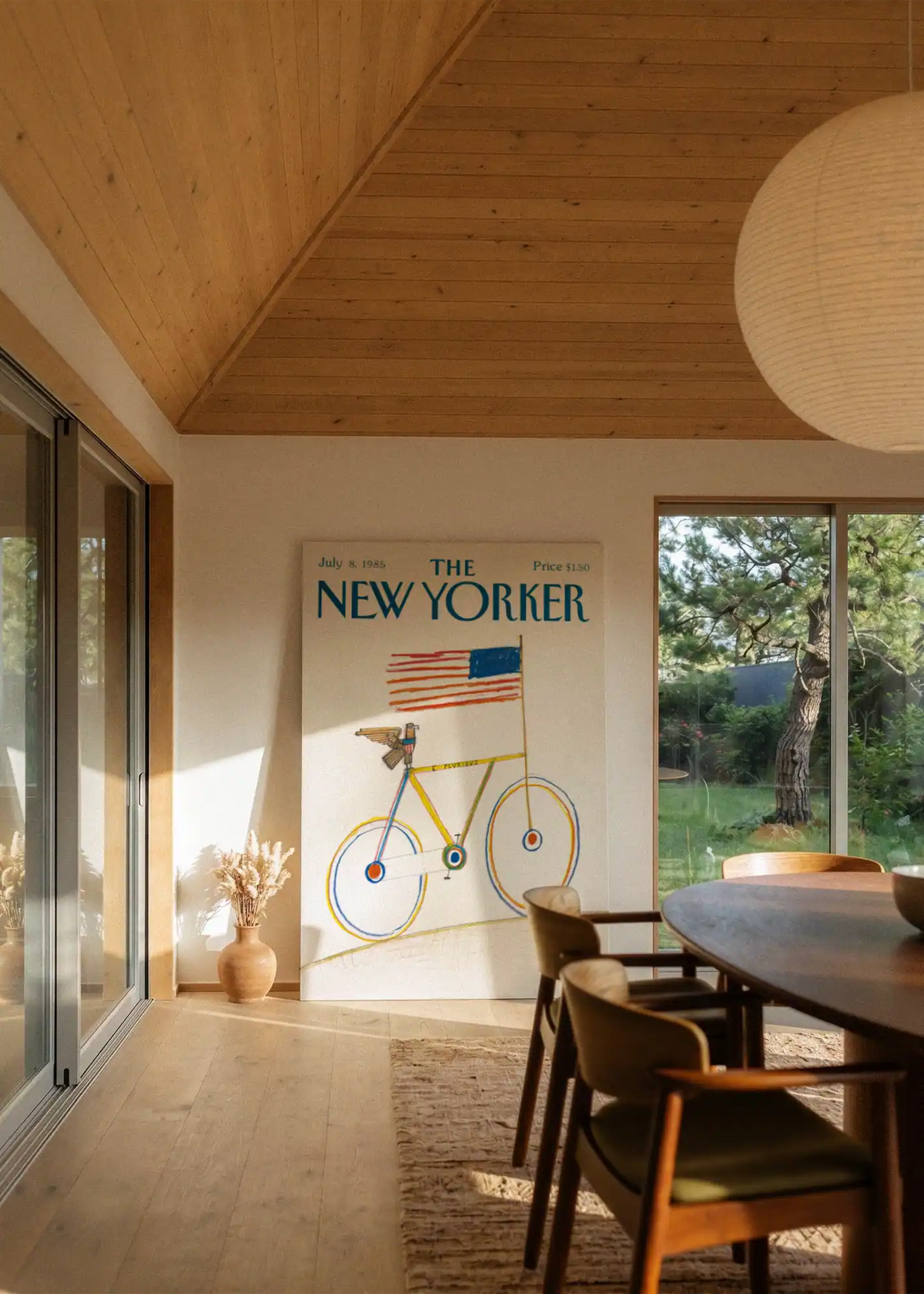 Akustikbillede med The NewYorker-motiv nr. 51 – i stuen