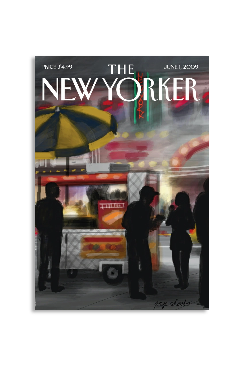 Akustikbillede med The NewYorker-motiv nr. 54