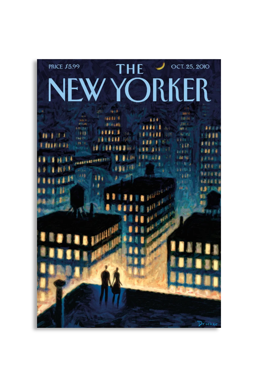Akustikbillede med The NewYorker-motiv nr. 66