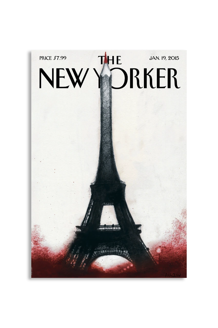 Akustikbillede med The NewYorker-motiv nr. 73