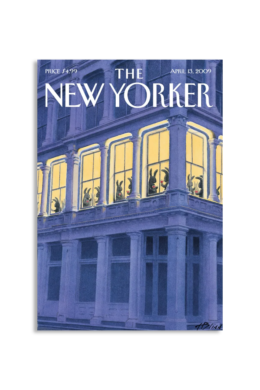 Akustikbillede med The NewYorker-motiv nr. 65