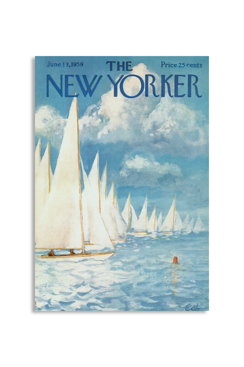 Akustikbillede med The NewYorker-motiv nr. 78
