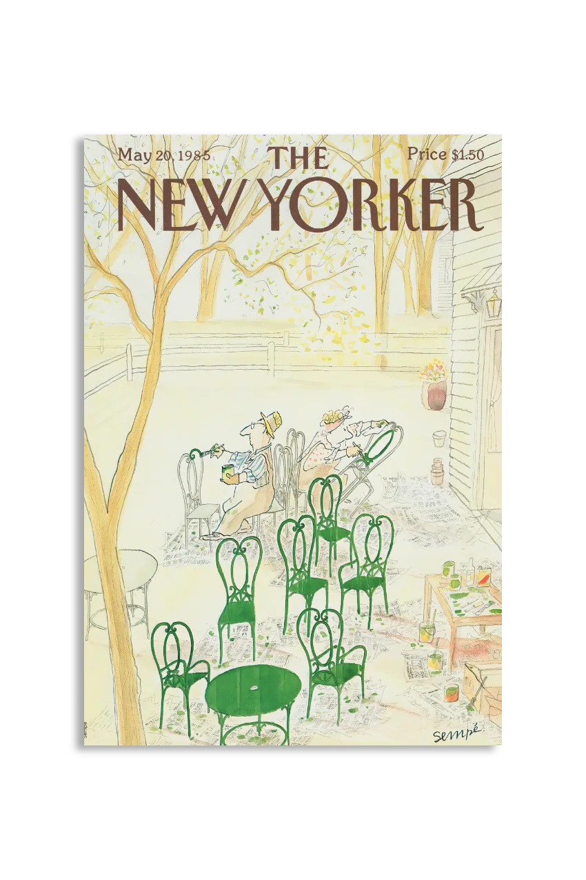 Akustikbillede med The NewYorker-motiv nr. 79