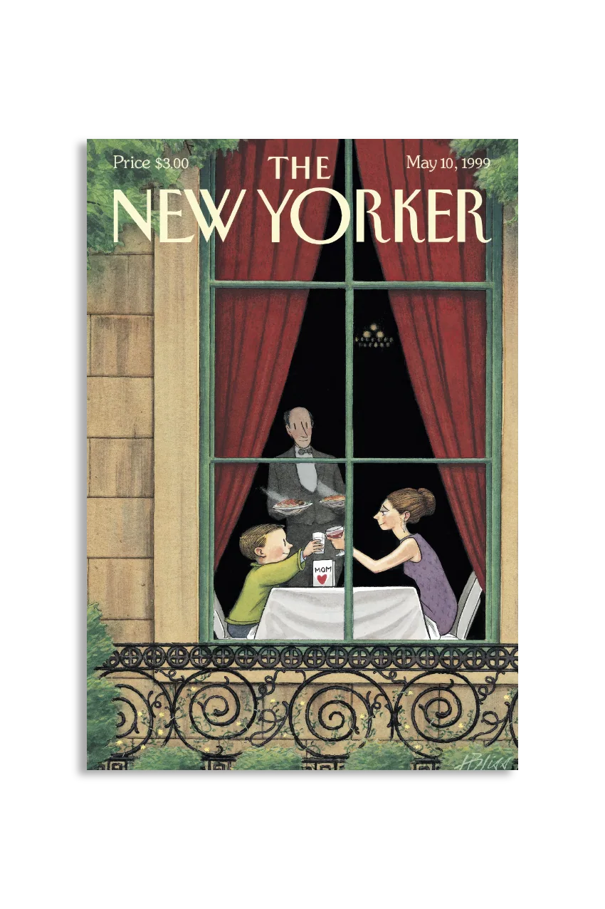 Akustikbillede med The NewYorker-motiv nr. 91