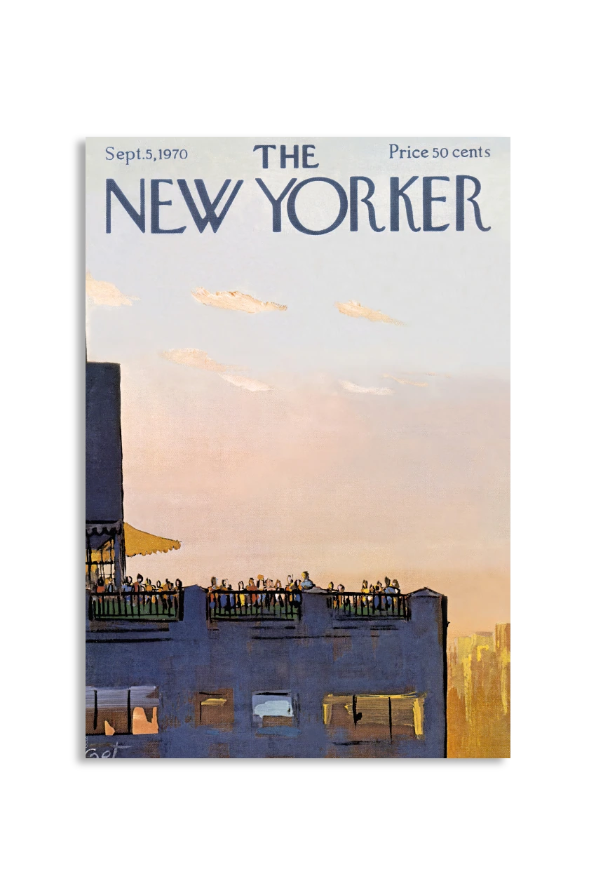 Akustikbillede med The NewYorker-motiv nr. 95