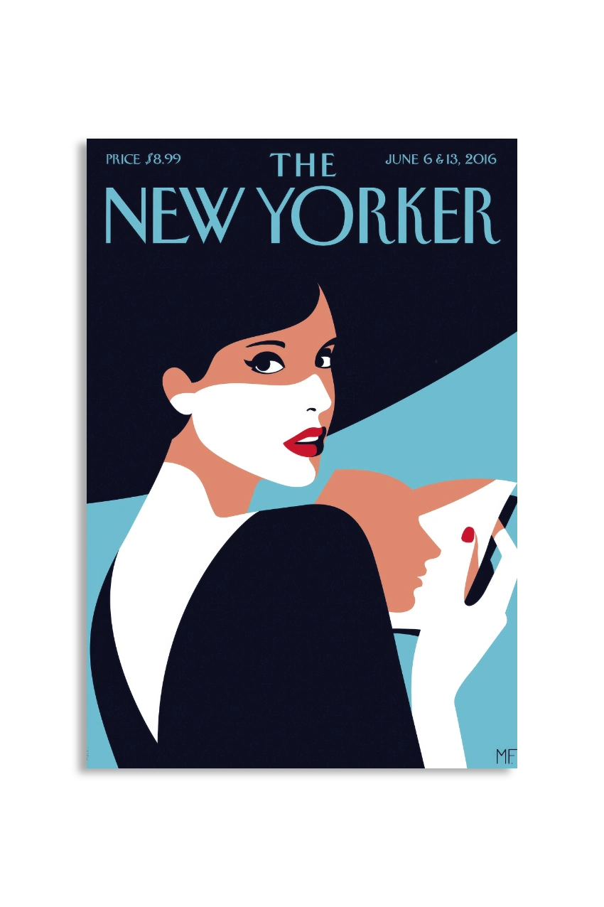 Akustikbillede med The NewYorker-motiv nr. 2