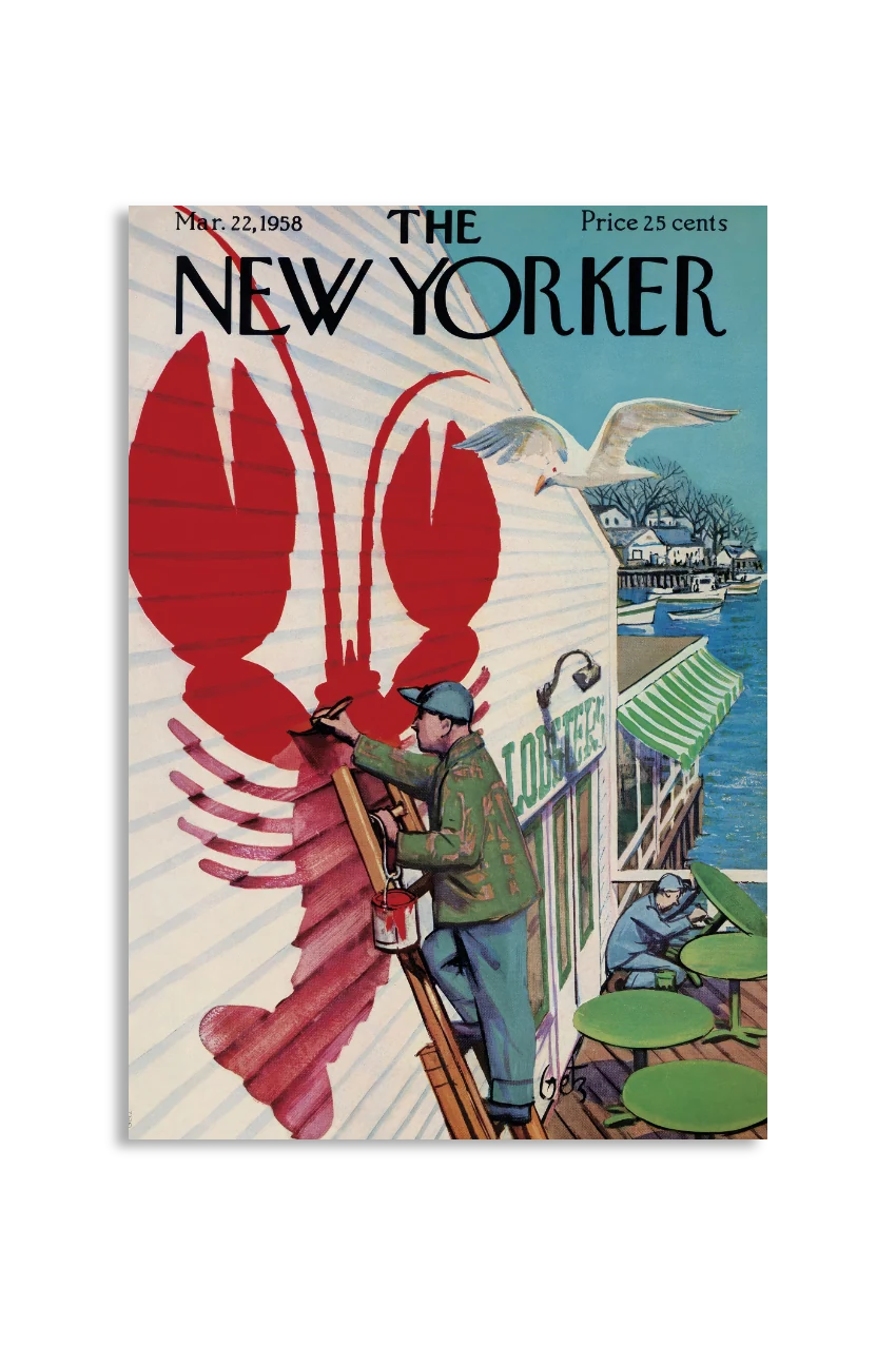 Akustikbillede med The NewYorker-motiv nr. 99