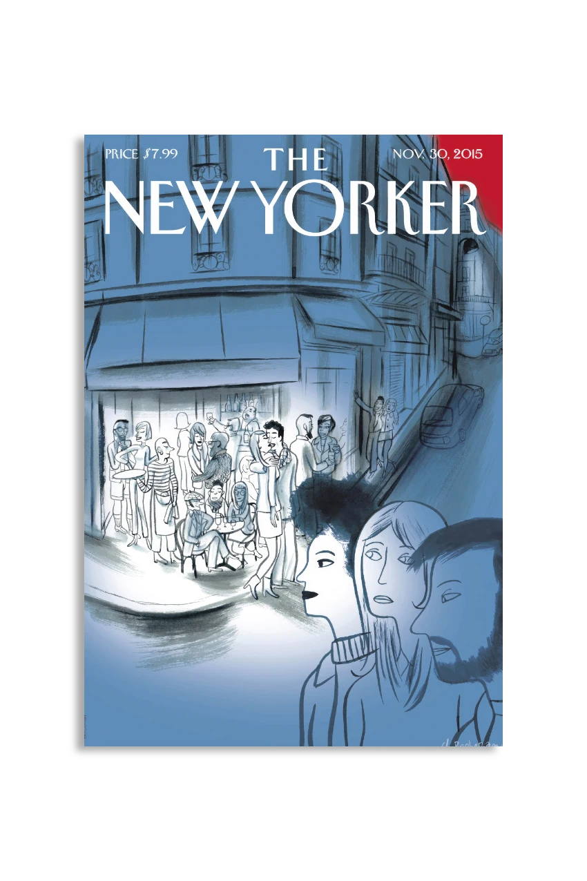 Akustikbillede med The NewYorker-motiv nr. 104