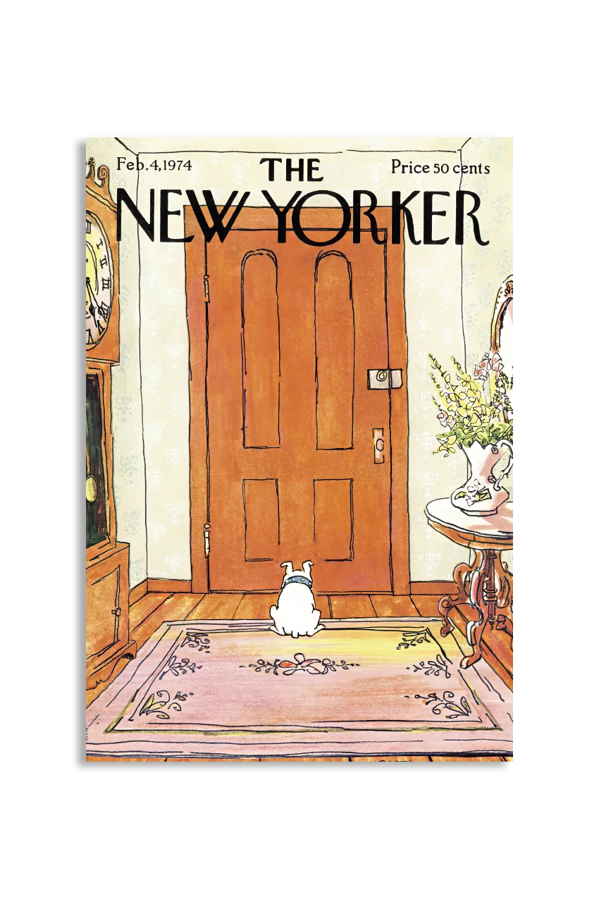 Akustikbillede med The NewYorker-motiv nr. 105