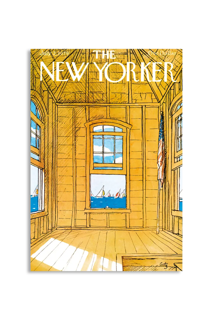 Akustikbillede med The NewYorker-motiv nr. 109