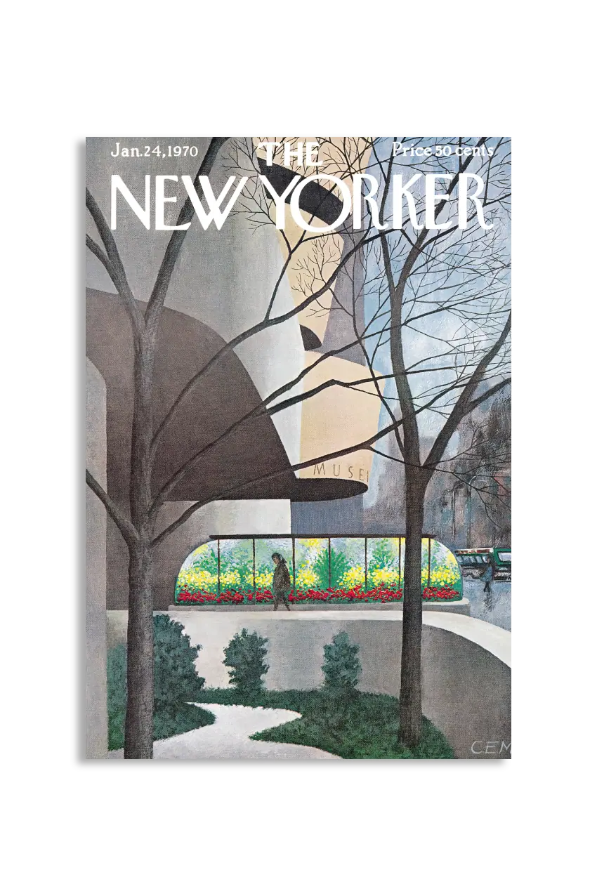 Akustikbillede med The NewYorker-motiv nr. 110