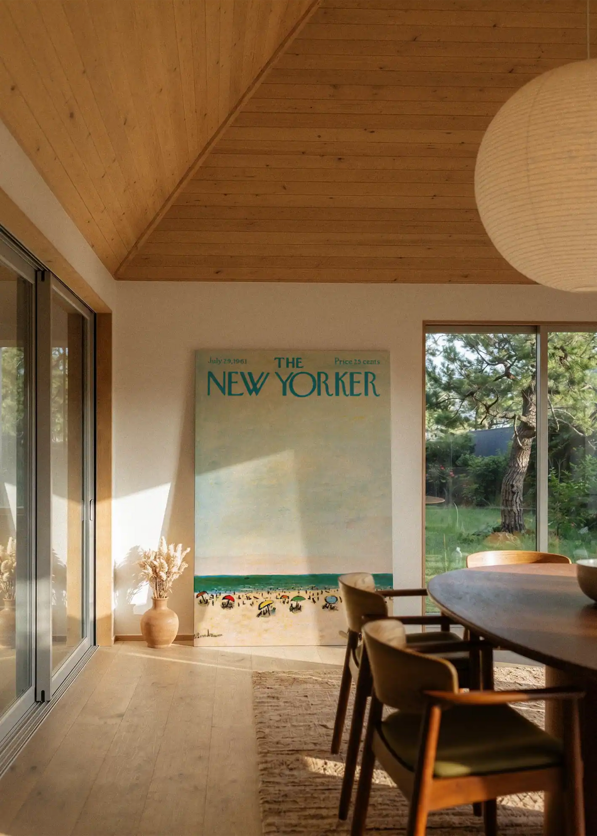 Akustikbillede med The NewYorker-motiv nr. 121 – i stuen