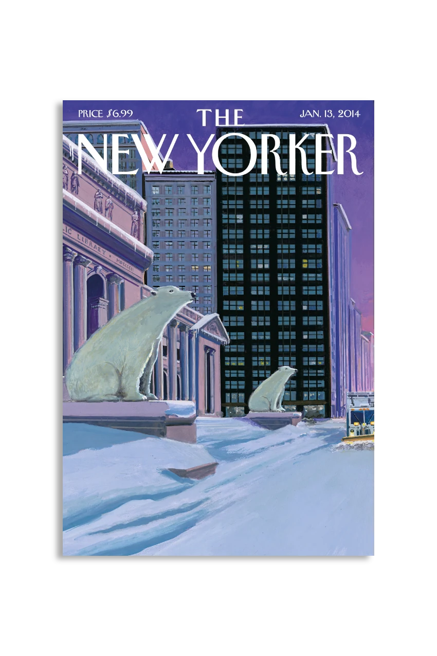 Akustikbillede med The NewYorker-motiv nr. 124