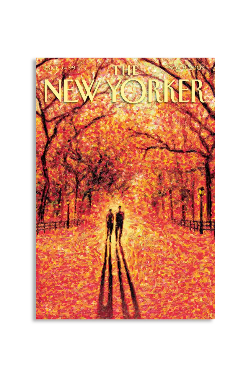 Akustikbillede med The NewYorker-motiv nr. 125