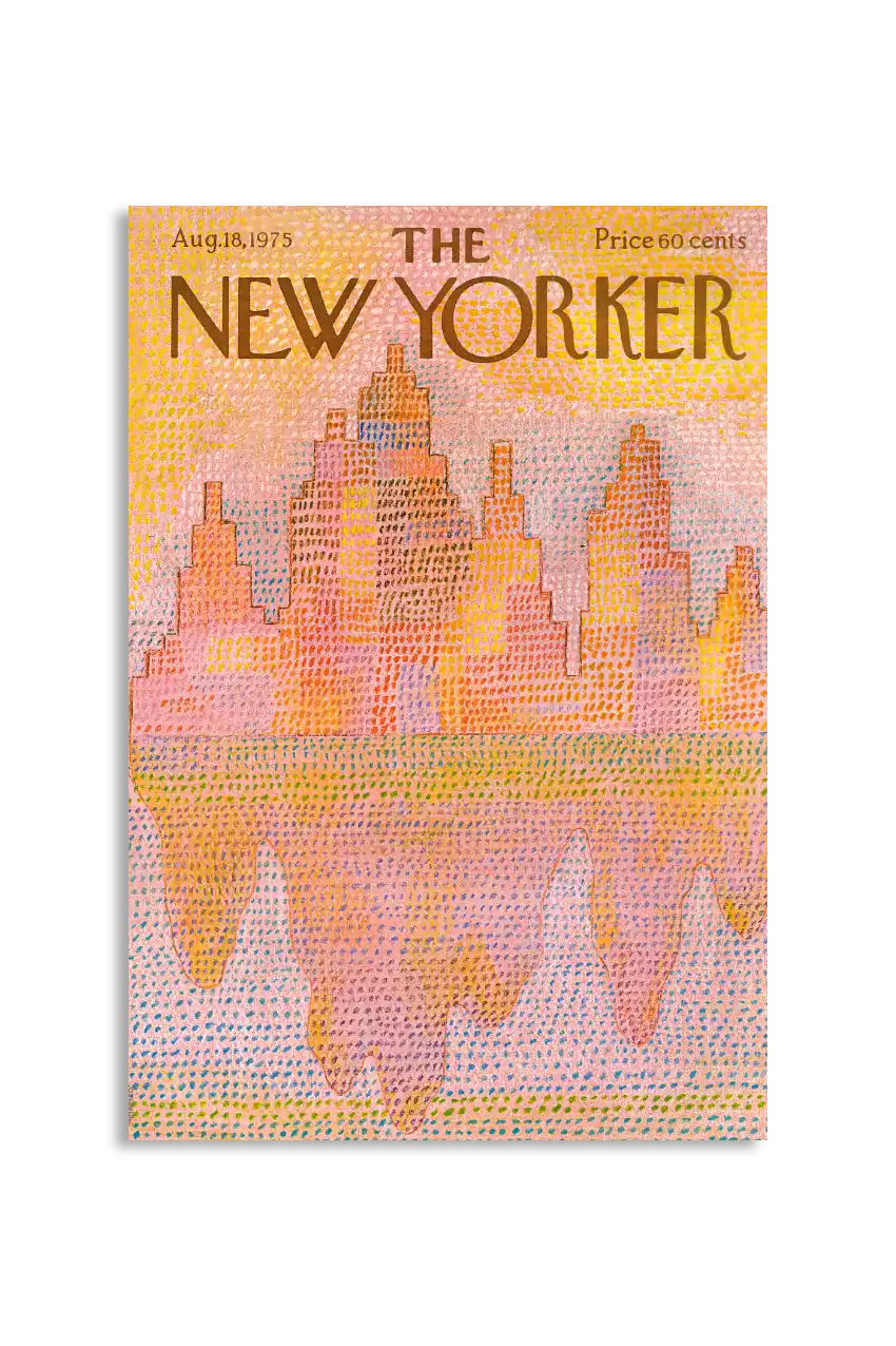 Akustikbillede med The NewYorker-motiv nr. 138