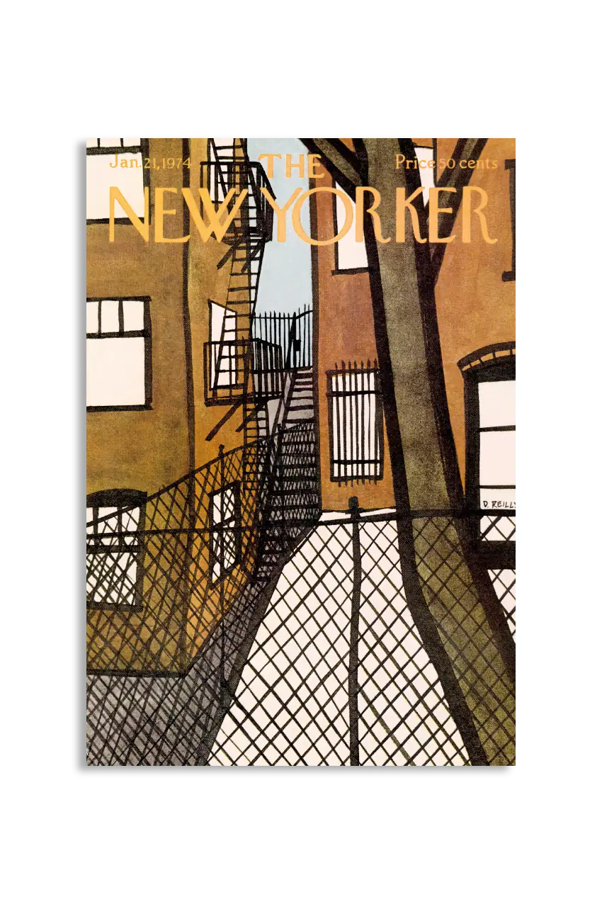 Akustikbillede med The NewYorker-motiv nr. 143