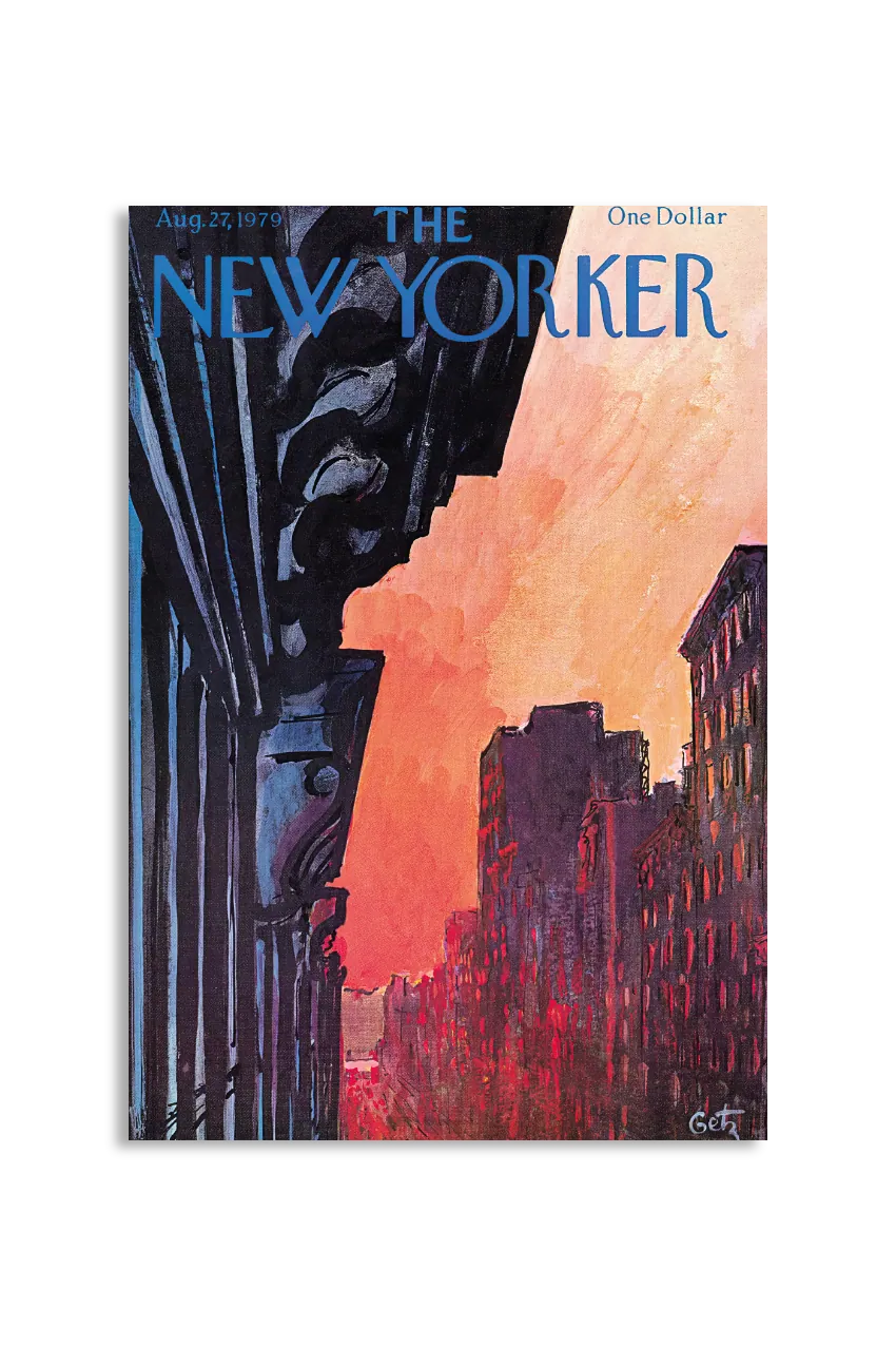 Akustikbillede med The NewYorker-motiv nr. 145