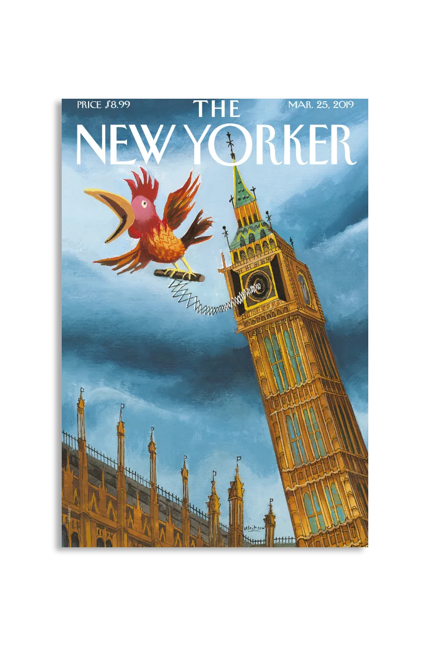 Akustikbillede med The NewYorker-motiv nr. 166