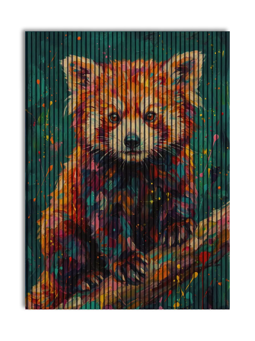 Akustikpanel med Painted Animal motiv nr. 22