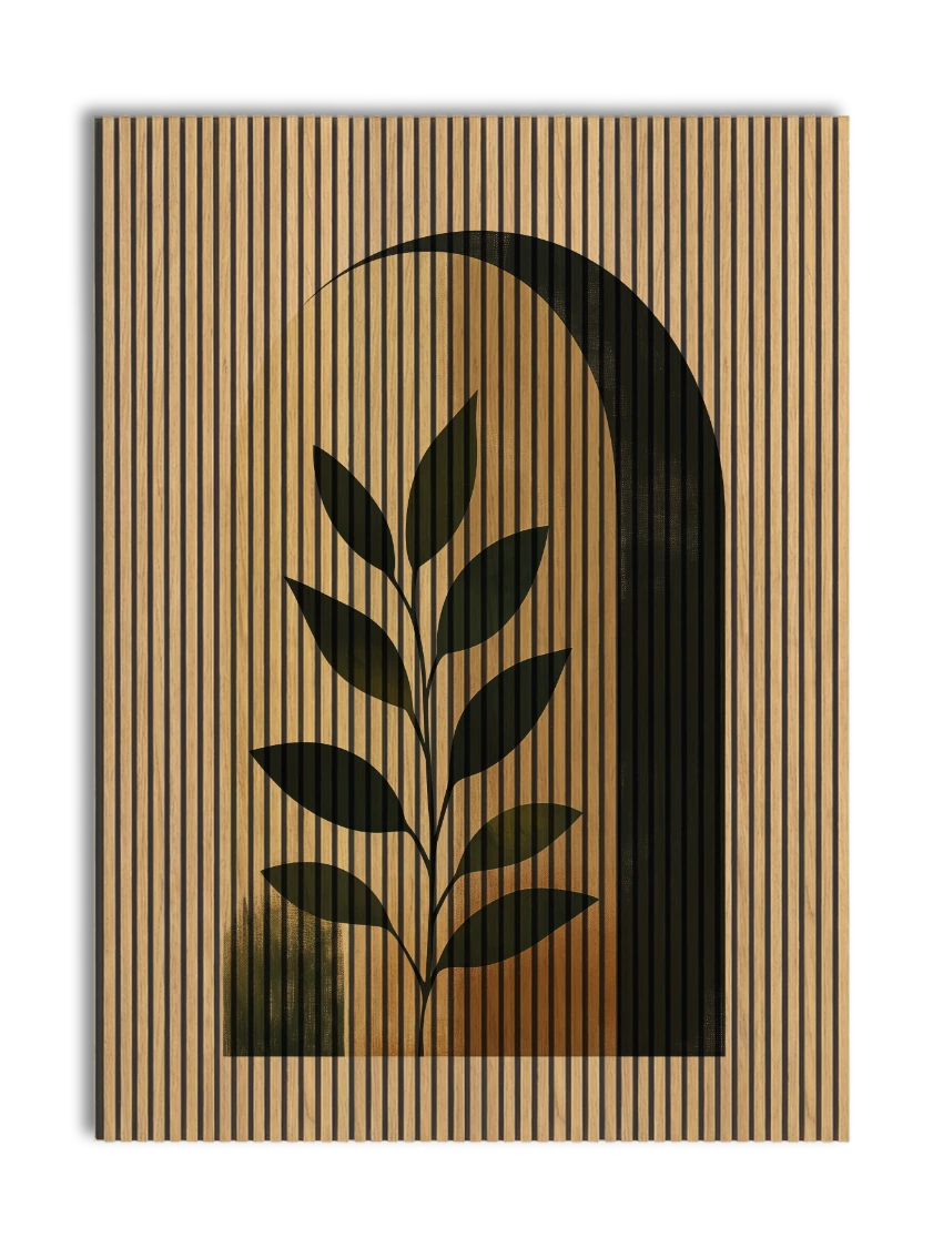 Akustikpanel med Abstract Nature-motiv nr. 6