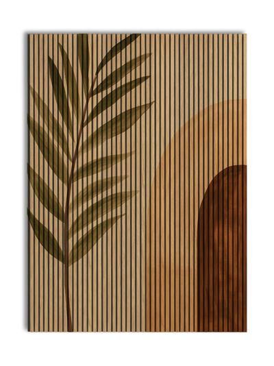 Akustikpanel med Abstract Nature-motiv nr. 9