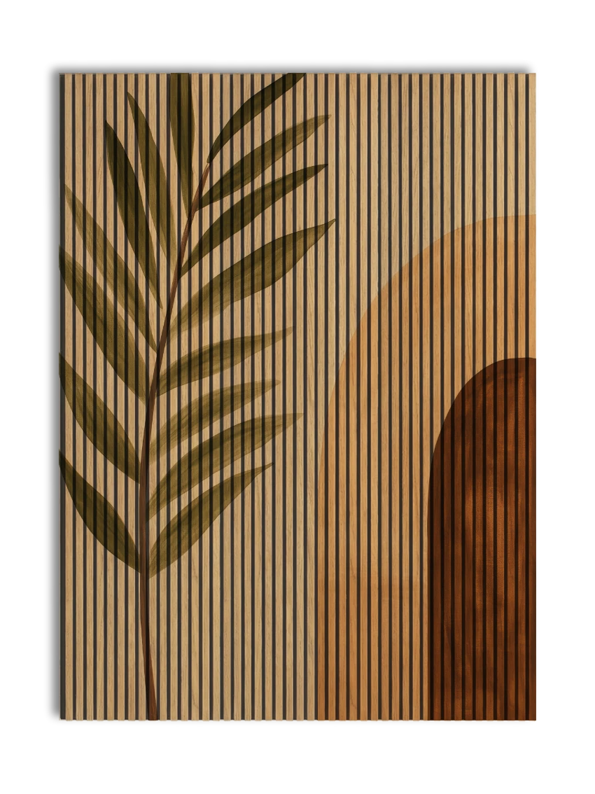 Akustikpanel med Abstract Nature-motiv nr. 9