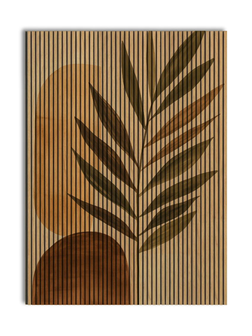 Akustikpanel med Abstract Nature-motiv nr. 10