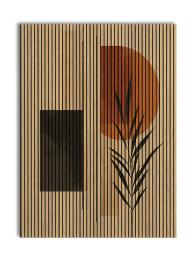 Akustikpanel med Abstract Nature-motiv nr. 12