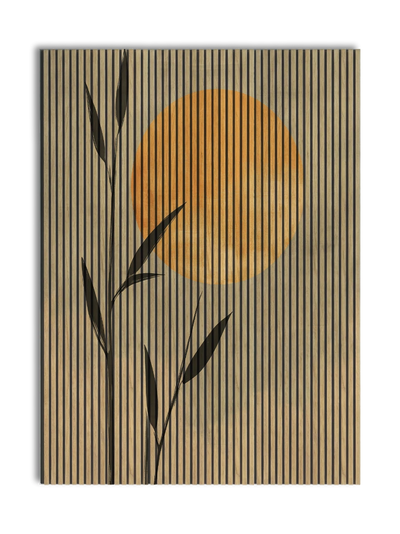 Akustikpanel med Abstract Nature-motiv nr. 13