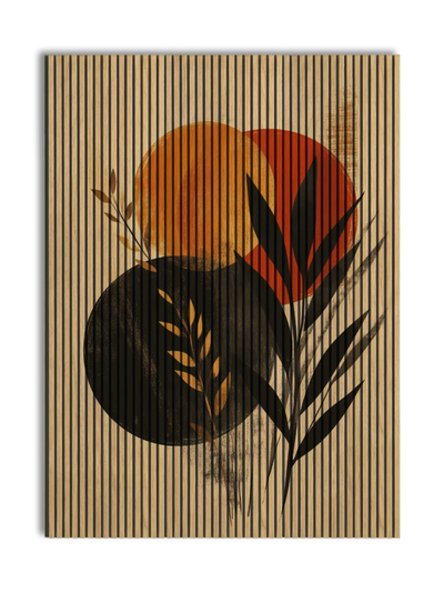 Akustikpanel med Abstract Nature-motiv nr. 22