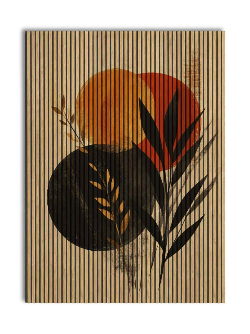 Akustikpanel med Abstract Nature-motiv nr. 22