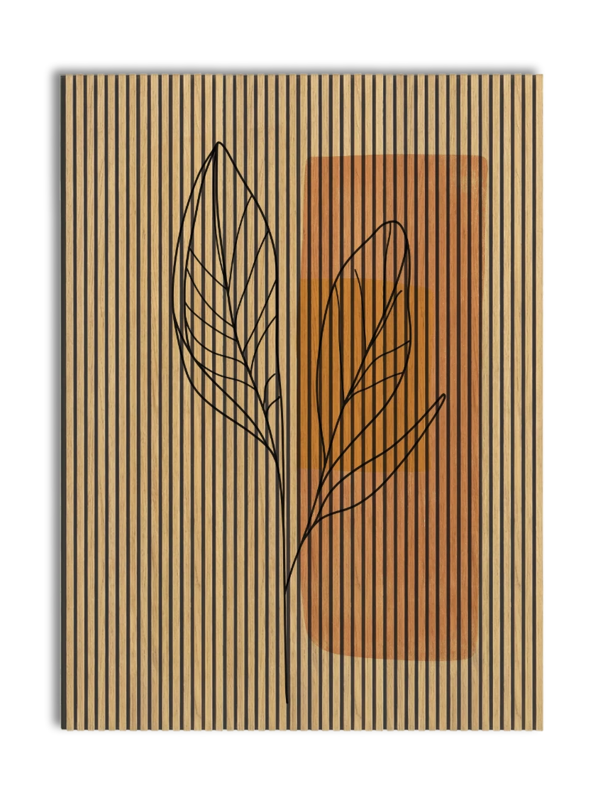 Akustikpanel med Abstract Nature-motiv nr. 27