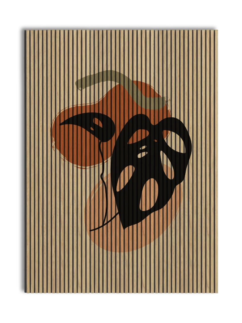 Akustikpanel med Abstract Nature-motiv nr. 34