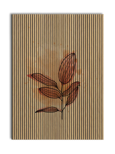 Akustikpanel med Abstract Nature-motiv nr. 38