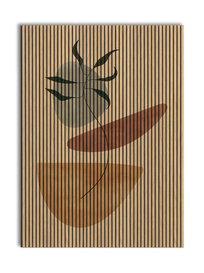 Akustikpanel med Abstract Nature-motiv nr. 40