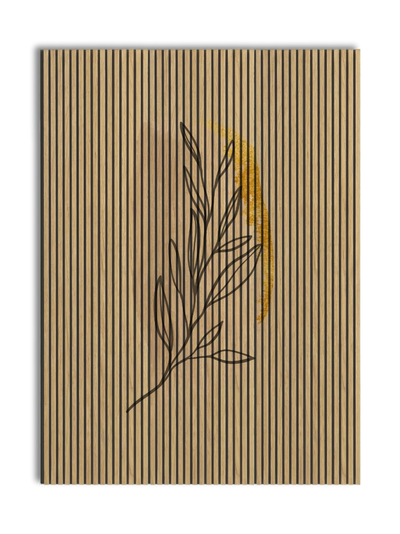 Akustikpanel med Abstract Nature-motiv nr. 41