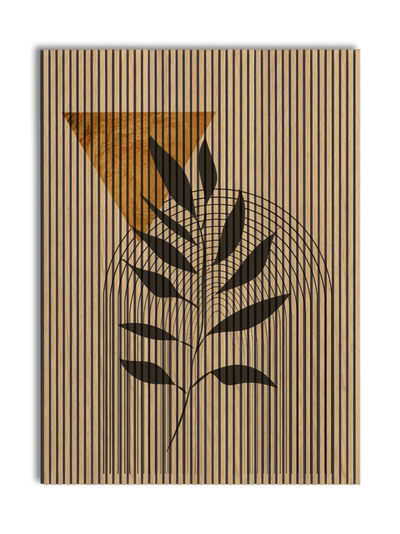 Akustikpanel med Abstract Nature-motiv nr. 49