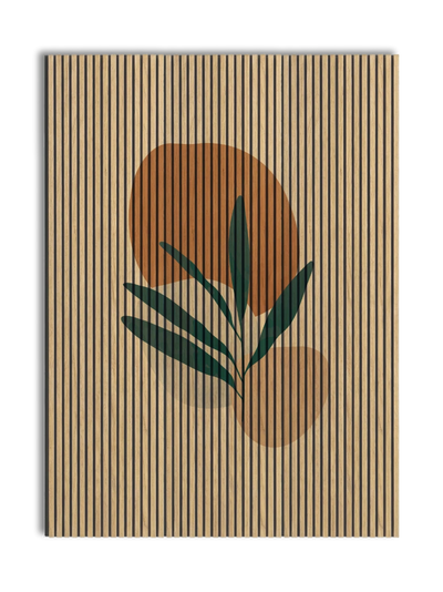 Akustikpanel med Abstract Nature-motiv nr. 59