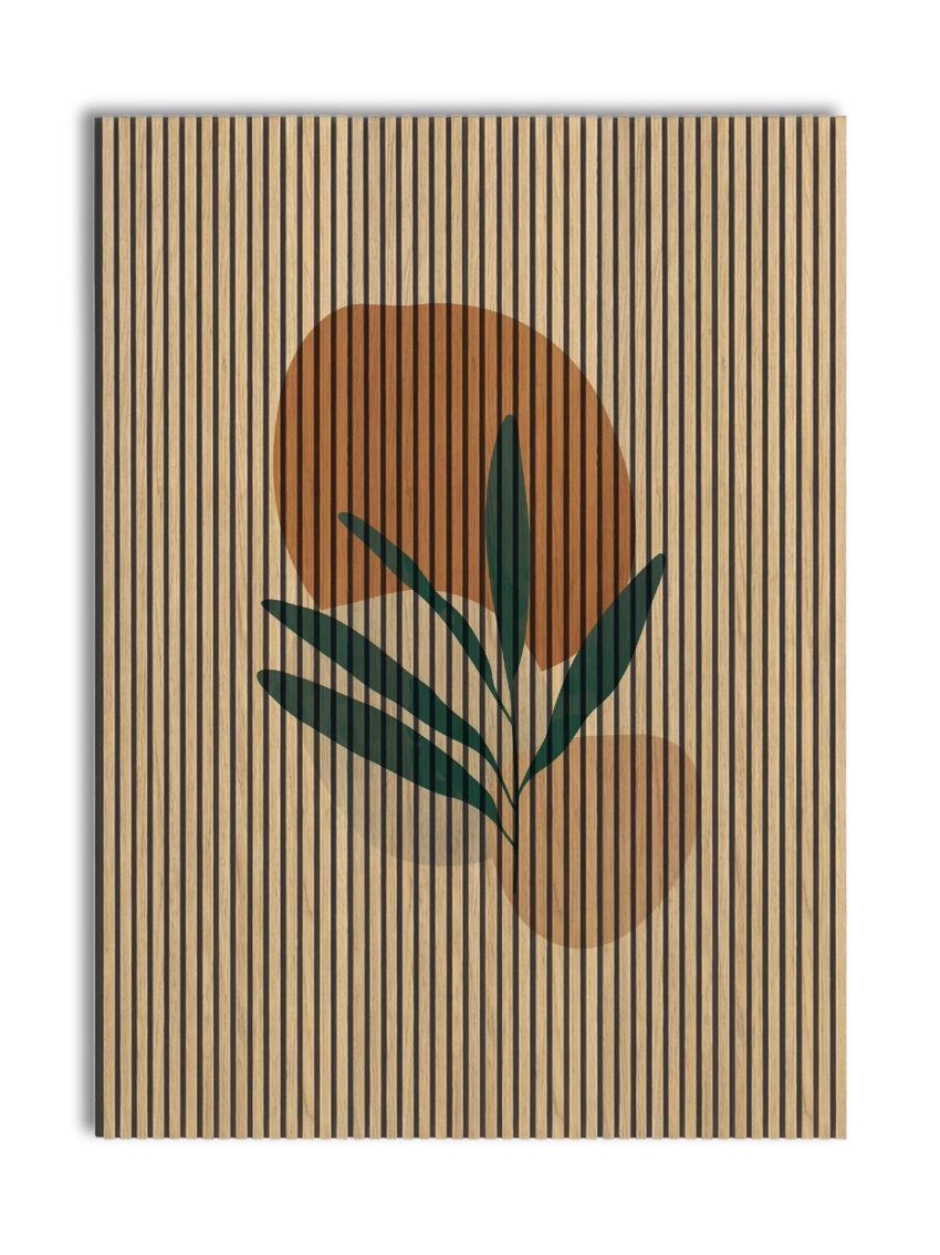 Akustikpanel med Abstract Nature-motiv nr. 59