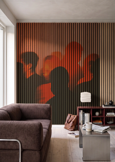 Akustikpanel med Artistic Pictures-motiv nr. 5 – i stuen