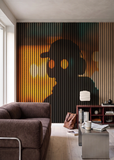 Akustikpanel med Artistic Pictures-motiv nr. 17 – i stuen