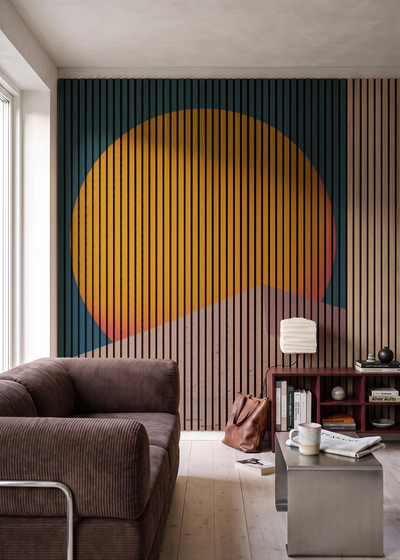 Akustikpanel med Artistic Pictures-motiv nr. 32 – i stuen