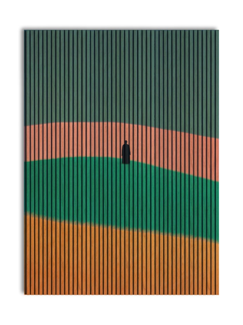 Akustikpanel med Artistic Pictures-motiv nr. 43