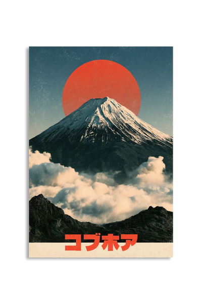 Akustikbillede med Japan Retro-motiv nr. 37