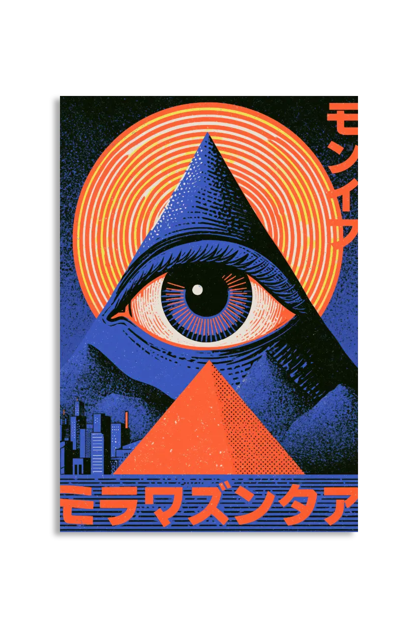 Akustikbillede med Japan Retro-motiv nr. 41