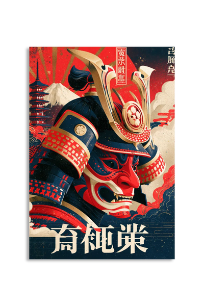 Akustikbillede med Japan Retro-motiv nr. 46